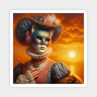 Venetian sunset Magnet