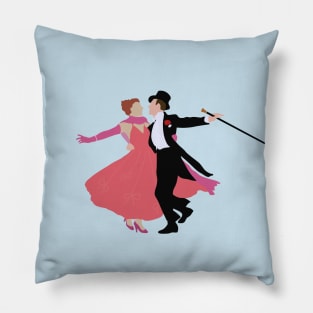 Ginger Rogers and Fred Astaire Pillow