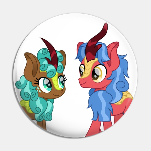 Biscuit and Spur kirin Pin by CloudyGlow