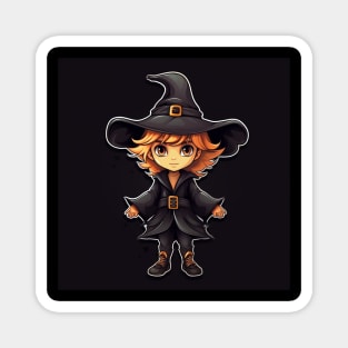 Happy halloween witch Magnet