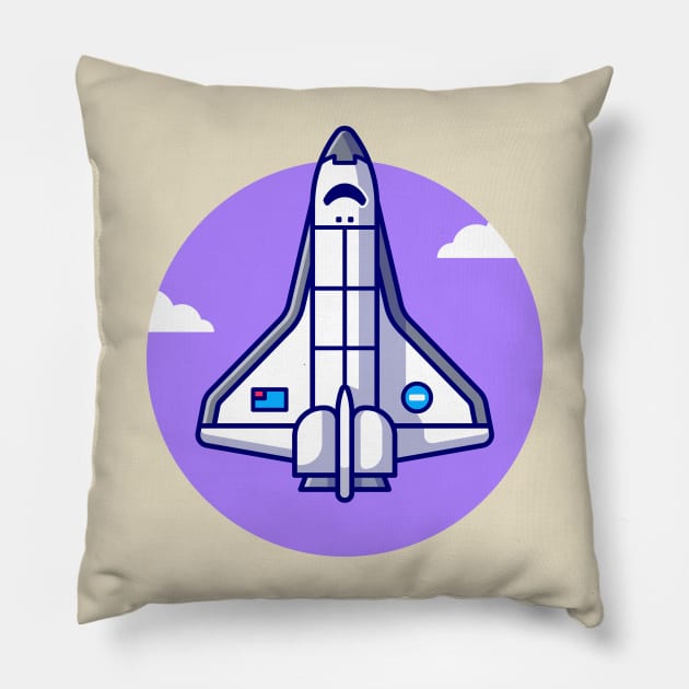 Spaceship Plane Flying Pillow by Catalyst Labs