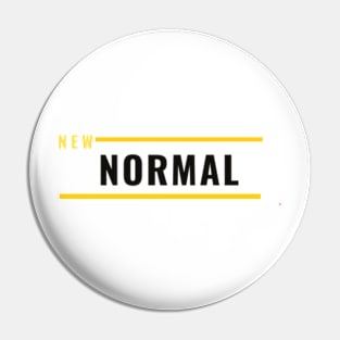 New Normal Man Pin