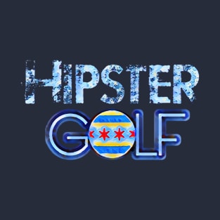 Hipster Golf Chicago T-Shirt