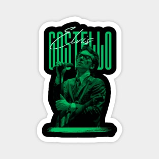 Elvis costello///original retro Magnet