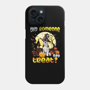 Black Chihuahua Did Someone Say Treat Happy Halloween Phone Case