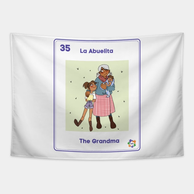 La Abuelita Tapestry by Somos Mujeres Latinas 