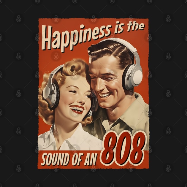 Happiness is the sound of an 808 - Retro Vintage Kick and Bass by Dazed Pig