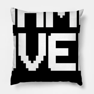 Game Over Pillow