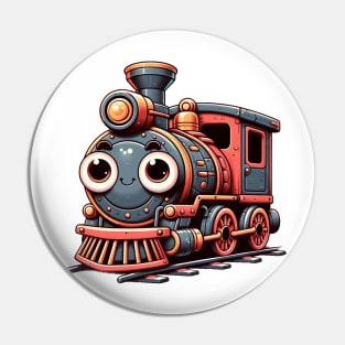 Cute Locomotive Pin