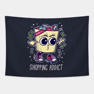 Shopping Addict - Love Shopping Tapestry