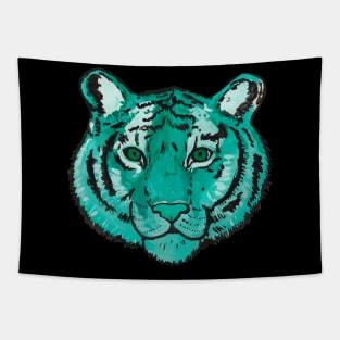 Green tiger Tapestry