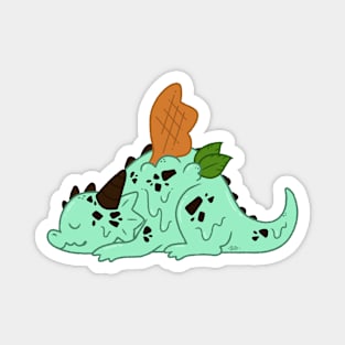 Mint choco chip dragon Magnet