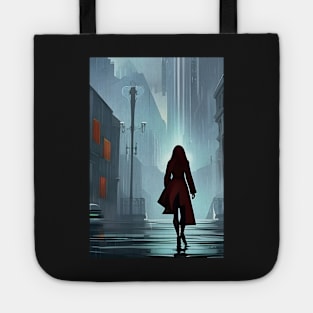 Mysterious woman Tote