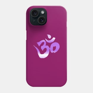 Spiritual Awakening Yoga Meditation Om Aum Symbol Phone Case