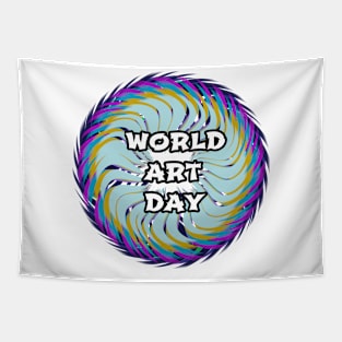 World art Day Tapestry