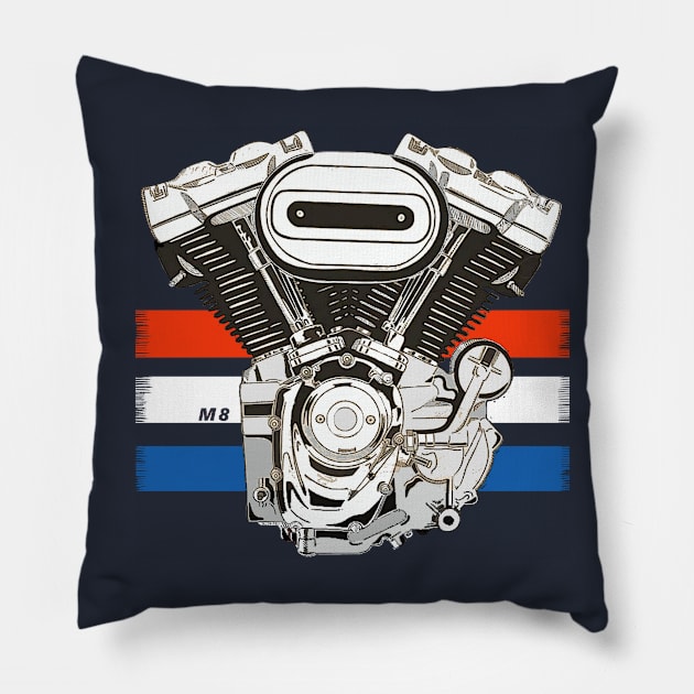 Young American Pillow by motomessage