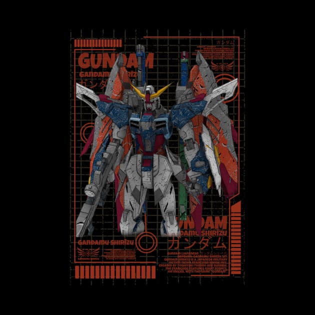 ZGMF-X42S Destiny Gundam by gblackid