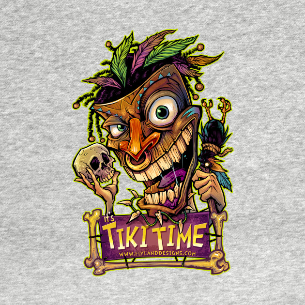 Discover Tiki Time - Tiki - T-Shirt