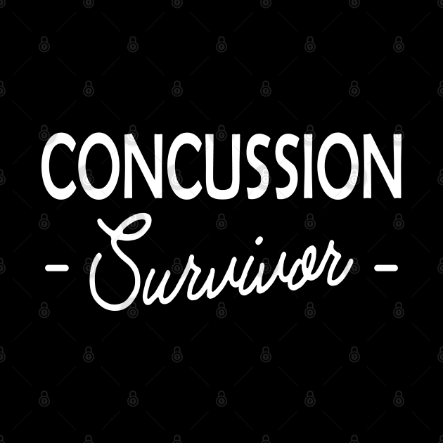 Concussion Survivor by KC Happy Shop