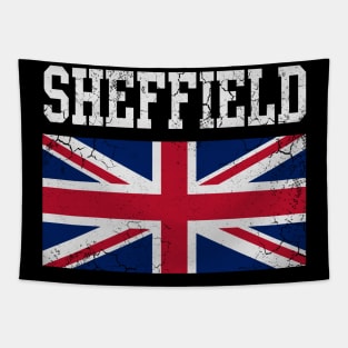 Sheffield United Kingdom Flag Tapestry