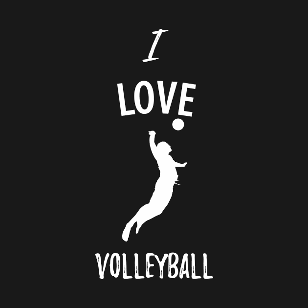 Volleyball Sport Team Play Gift by Johnny_Sk3tch