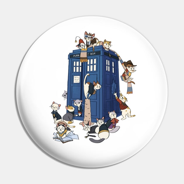 Doctor Cat Pin by annmarcellino