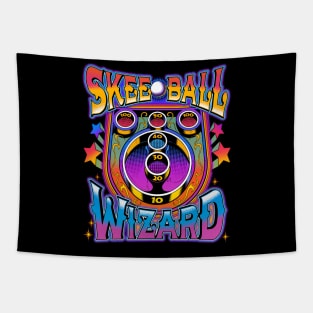 Skee Ball Wizard Tapestry