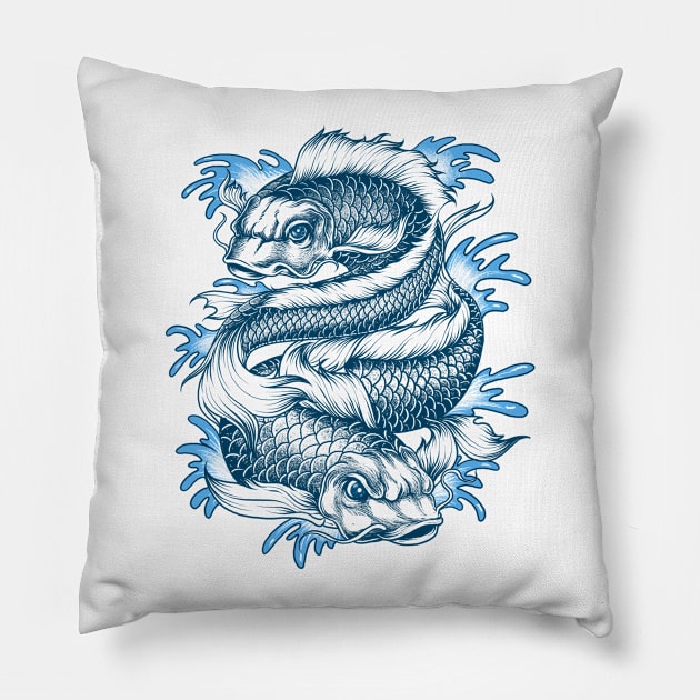 Pisces Pillow by BNXKT