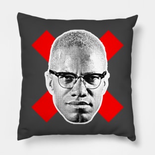 Malcolm X Pillow