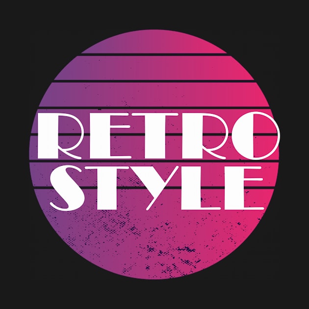 Retro Style, Vintage Style, gift by Hercules t shirt shop