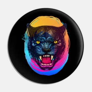 Panther Roar Pin