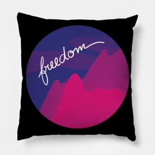 Freedom / Nature Camping Trip Pillow