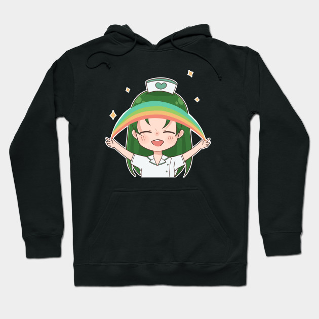Rainbows Nurse Mori Anime Character Anime And Manga Hoodie Teepublic