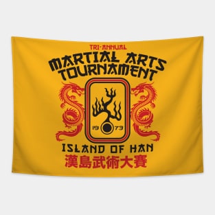 Island of Han Martial Arts Tournament Tapestry