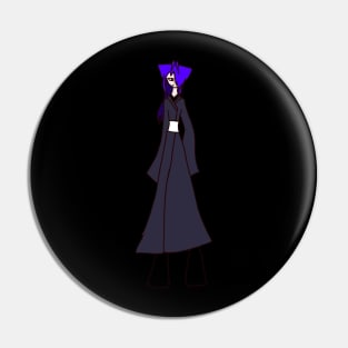 Anime character with kimono Pin
