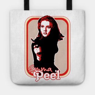 Emma Peel // Retro 60s Fan Art Design Tote