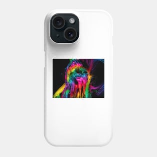 Rainbow women face Phone Case