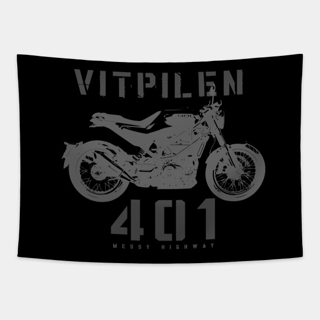 Husqvarna Vitpilen 401 20, Sts Tapestry by MessyHighway