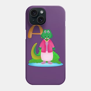 A is for Alligator Phone Case