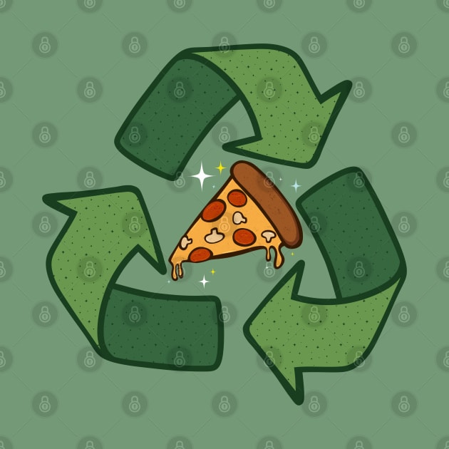 Recycle Pizza by ArtDiggs