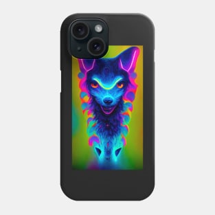 Psychedelic Wolf Phone Case