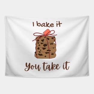 I Bake it You Take It - Christmas Cookies 2022 Tapestry