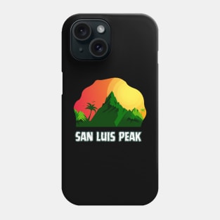 San Luis Peak Phone Case