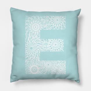 Letter E Pillow