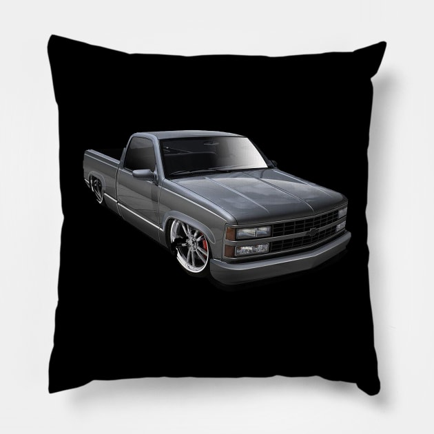 1998-1998 Chevrolet OBS C1500 Pillow by R12 Designs