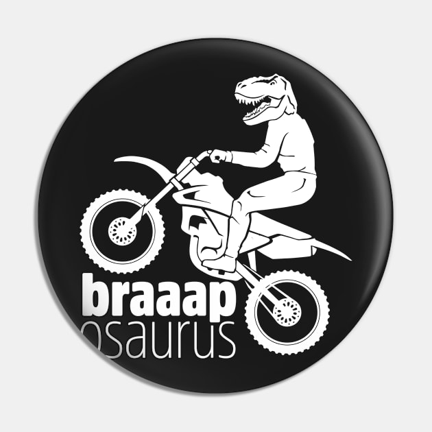 Braaaposaurus Rex Pin by Dirt Bike Gear