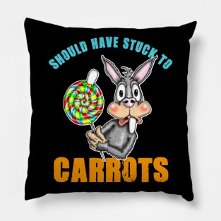 Funny Easter Bunny Candy Pillow