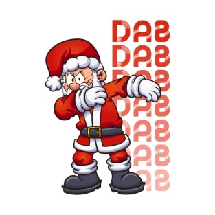 Christmas Santa Claus Dab Dancing T-Shirt