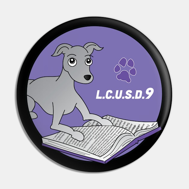 Library Hound Pin by BRICHstudiosShop