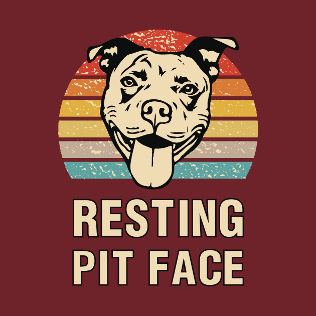 resting pit face by Amrshop87